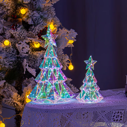Prismatic Iridescent Christmas Tree