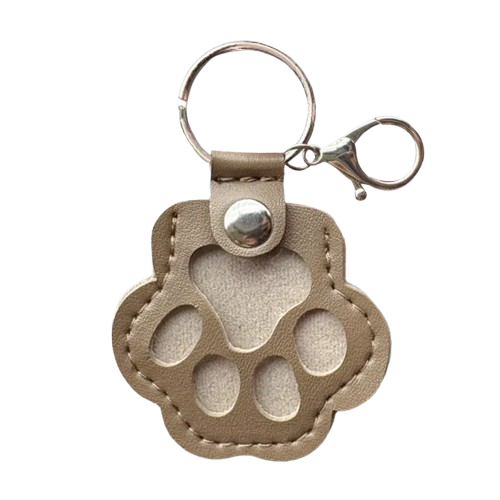 🐾 Always With You – Pet Paw Keepsake Keychain