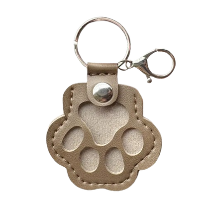 🐾 Always With You – Pet Paw Keepsake Keychain