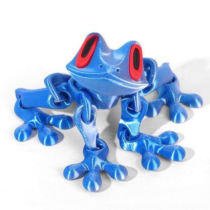 🐸 3D Printed Magnet Frog – Fun, Quirky & Collectible!