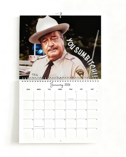 Sheriff Buford Inspried Calendar 2026