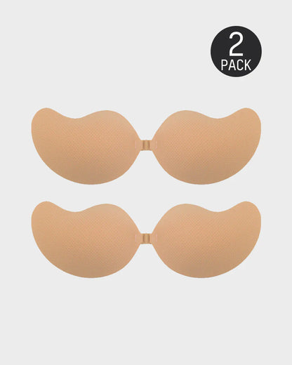 Mango Shaped Breathable Self-Adhesive Invisible Bra (2 Pairs)