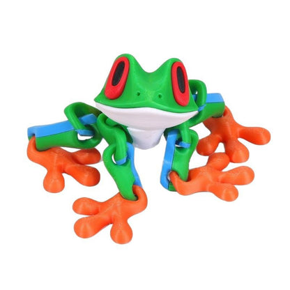 🐸 3D Printed Magnet Frog – Fun, Quirky & Collectible!