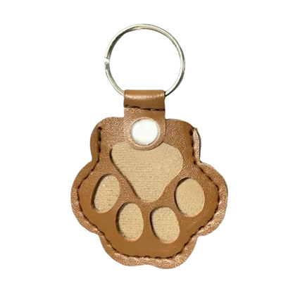 🐾 Always With You – Pet Paw Keepsake Keychain