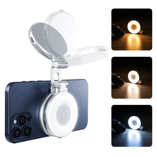 3-in-1 Magnetic Beauty Selfie Light for Phones