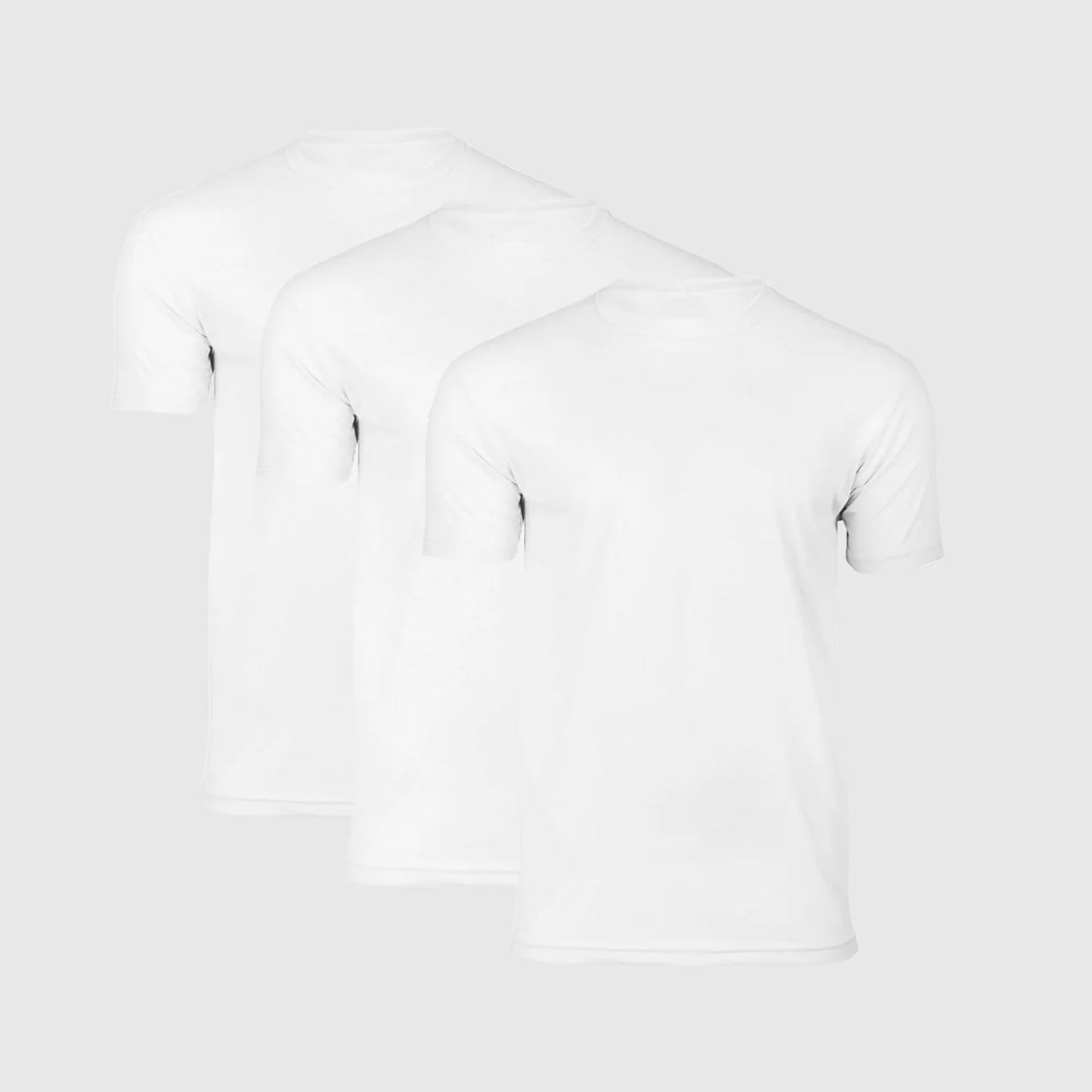 The Essential Crew Neck Tees – 3-Pack for Everyday Comfort