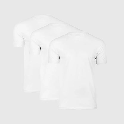 The Essential Crew Neck Tees – 3-Pack for Everyday Comfort