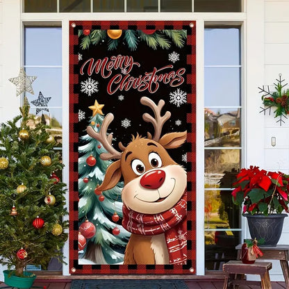 Santa Claus Door Frame Banner