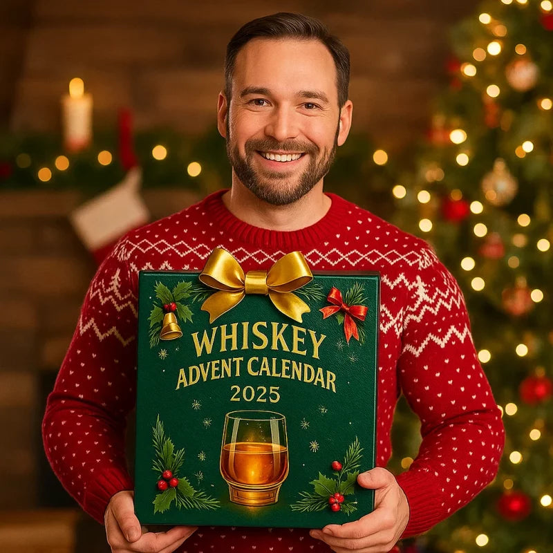 3D Christmas Whiskey Ornament Advent Calendar 2025