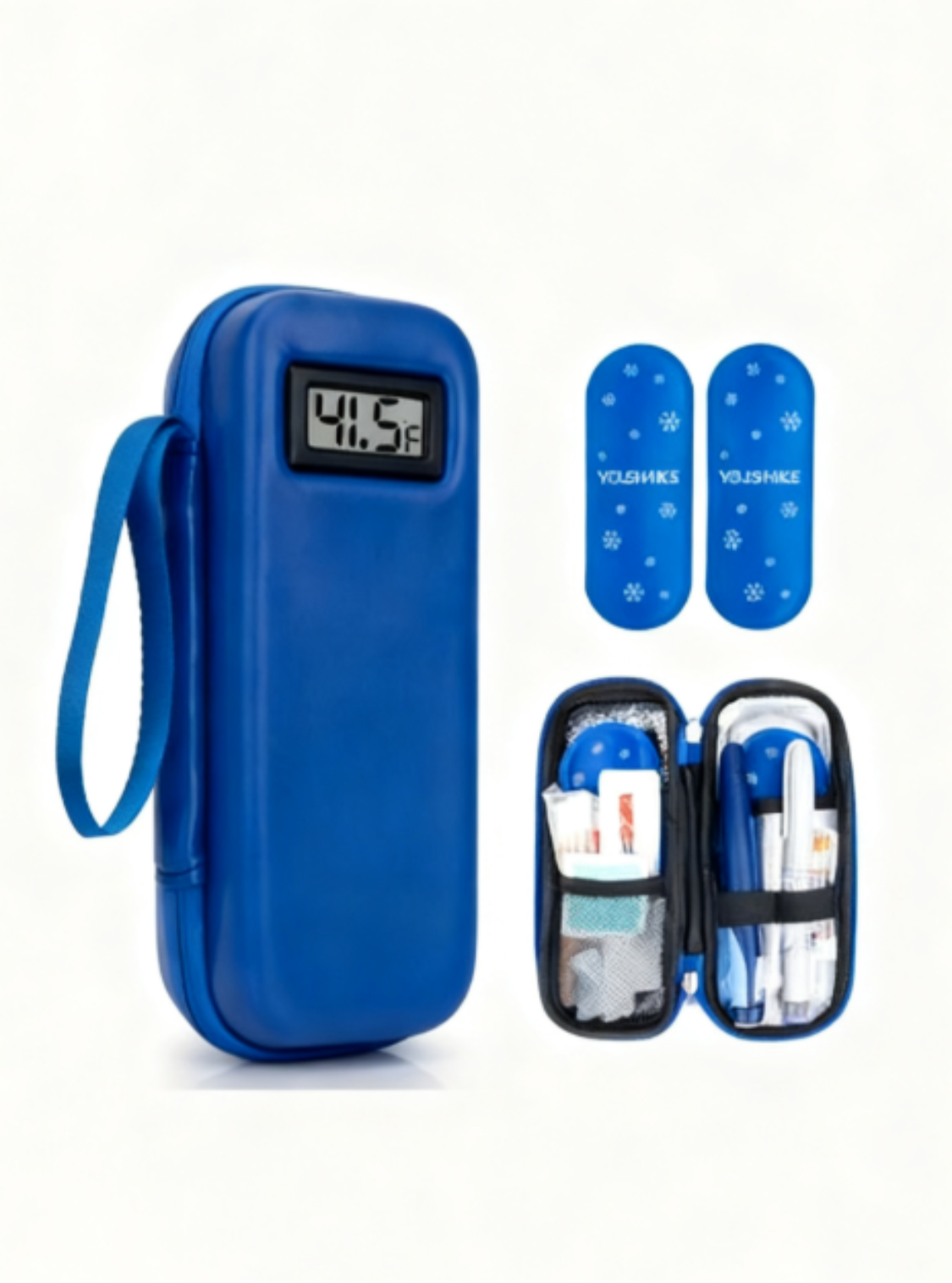 Insulin Cooler Travel Case with Temperature Display
