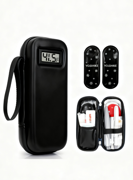 Insulin Cooler Travel Case with Temperature Display