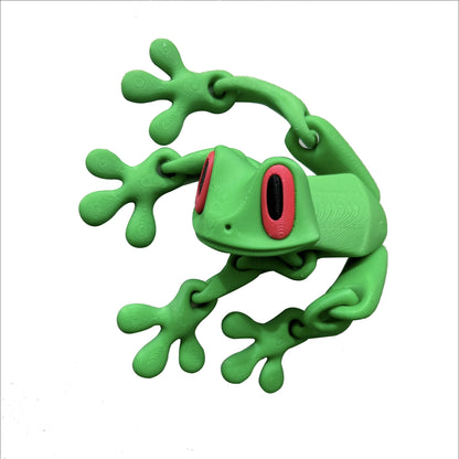 🐸 3D Printed Magnet Frog – Fun, Quirky & Collectible!