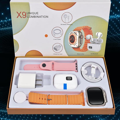 6-in-1 Smar twatch Kit Smart Watches for iPhone