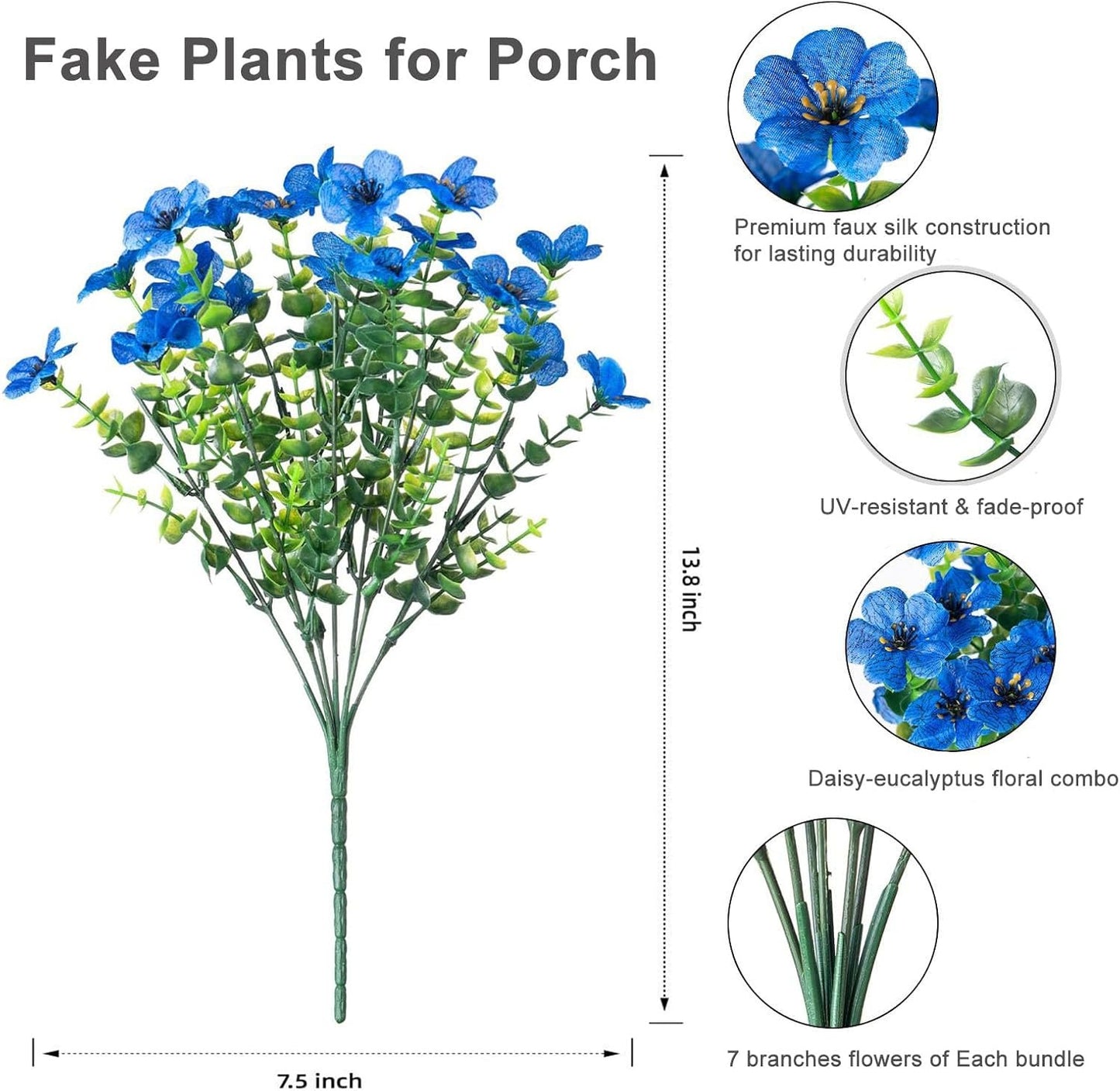 🌼 Artificial Flowers for Outdoor Decoration