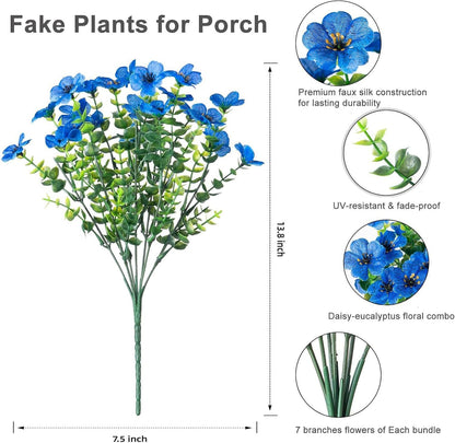 🌼 Artificial Flowers for Outdoor Decoration