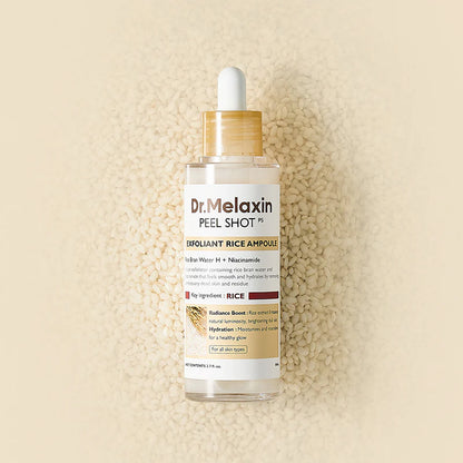 Dr.Melaxin Peel Shot Exfoliant Rice Ampoule