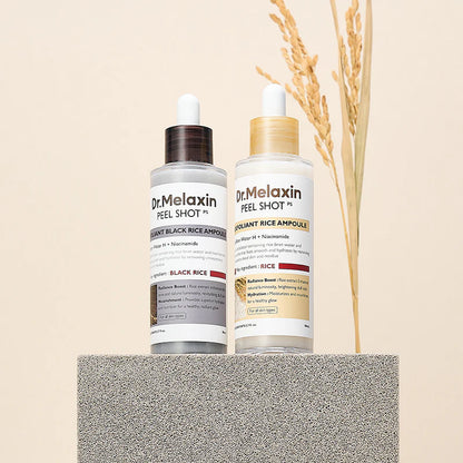 Dr.Melaxin Peel Shot Exfoliant Rice Ampoule