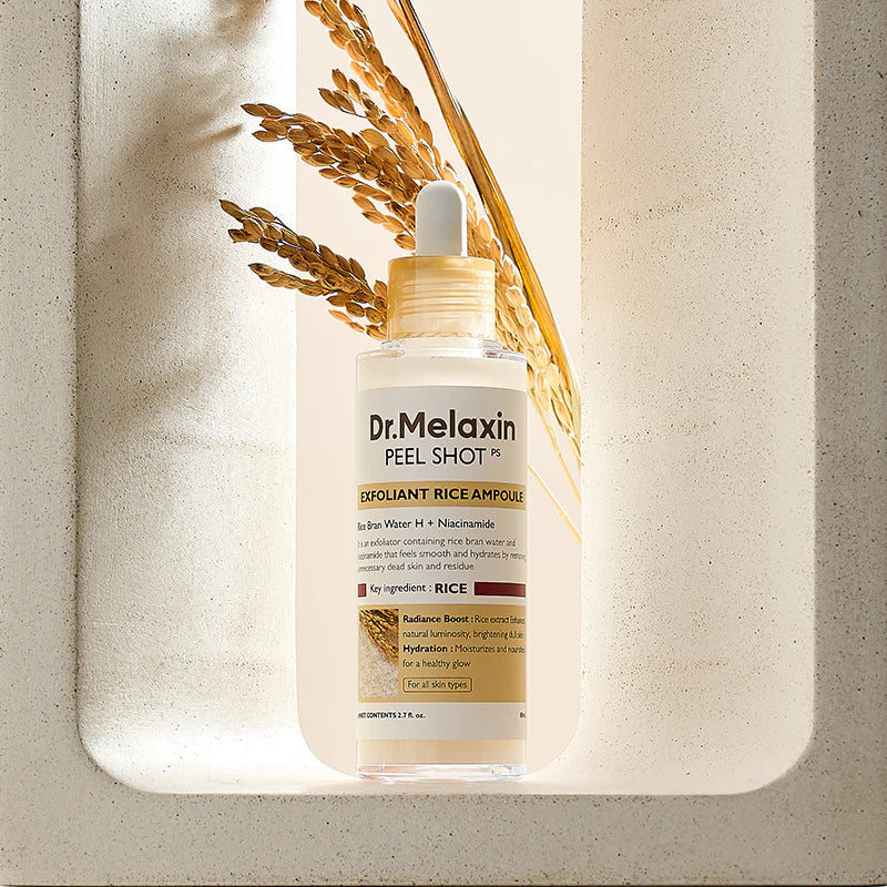 Dr.Melaxin Peel Shot Exfoliant Rice Ampoule