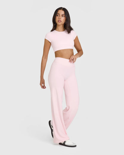 Women's High Waisted Flare Yoga Pants