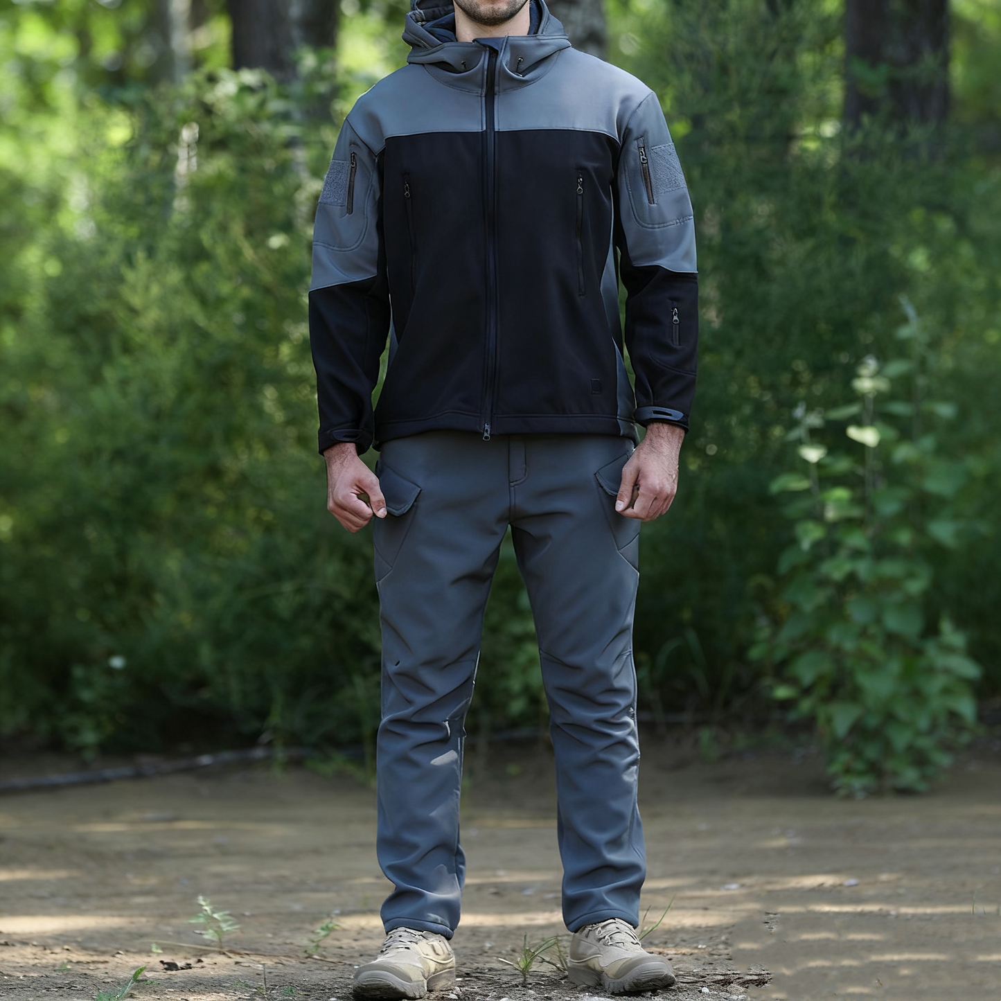 Men Waterproof Warm Fleece Pants for Outdoors