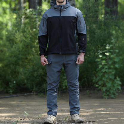 Men Waterproof Warm Fleece Pants for Outdoors