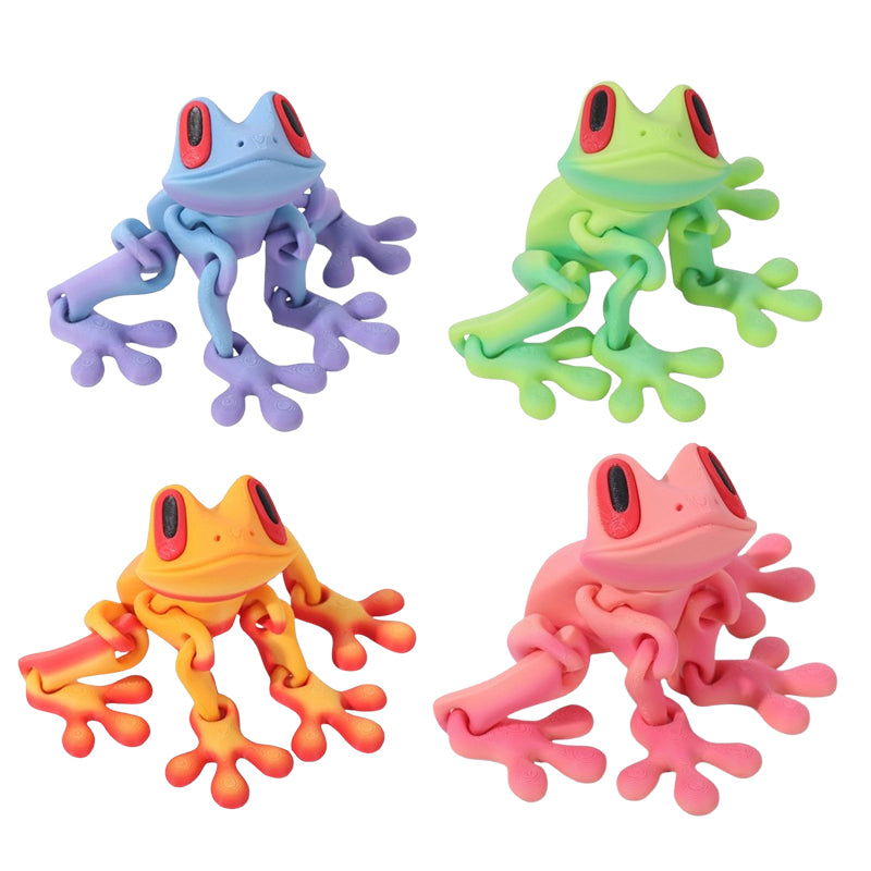 🐸 3D Printed Magnet Frog – Fun, Quirky & Collectible!