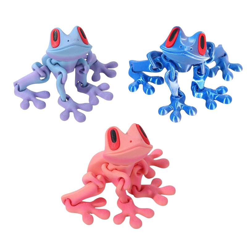 🐸 3D Printed Magnet Frog – Fun, Quirky & Collectible!