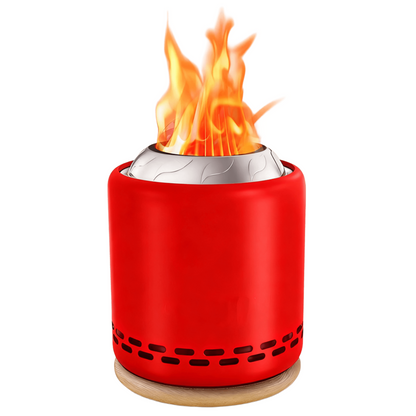 Stove Tabletop Fire Pit with Stand – 5.9” x 7.8” Smokeless Stainless Steel Portable Fire Pit 🔥