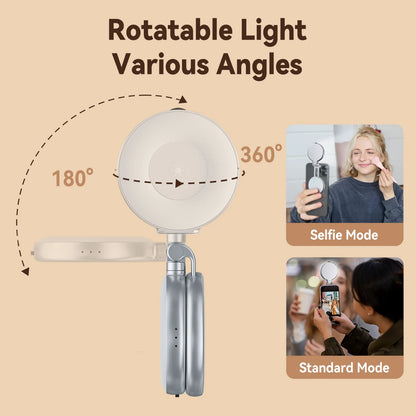 3-in-1 Magnetic Beauty Selfie Light for Phones