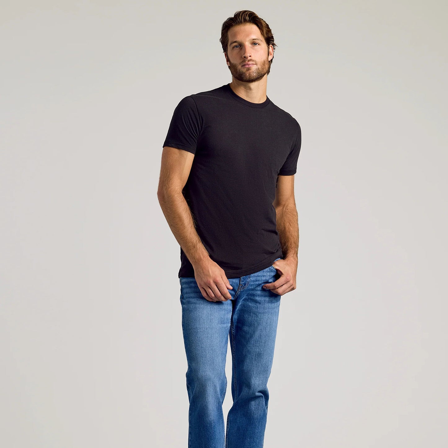 The Essential Crew Neck Tees – 3-Pack for Everyday Comfort