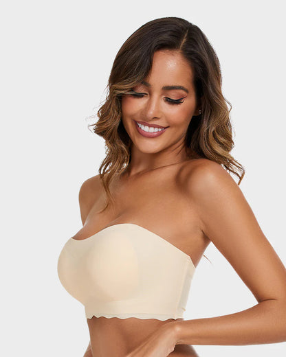 Strapless Invisible Push-Up Bra