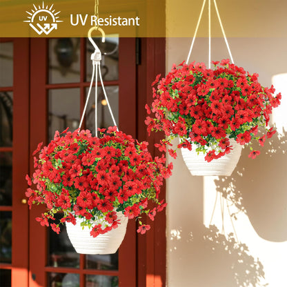 🌼 Artificial Flowers for Outdoor Decoration