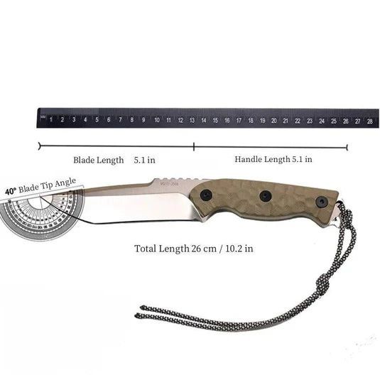 Dune Edge with G10 Handle and Kydex Sheath