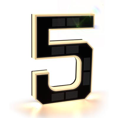9 Inch Solar Lighted House Numbers for Outside