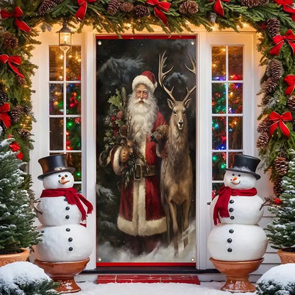 Santa Claus Door Frame Banner