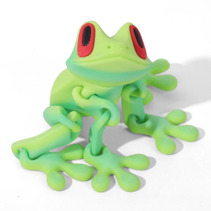 🐸 3D Printed Magnet Frog – Fun, Quirky & Collectible!