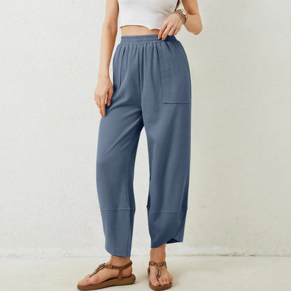 Womens Baggy Wide Leg Pants with Large Pockets