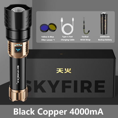 SKYFIRE LED Flashlight – Power Meets Precision