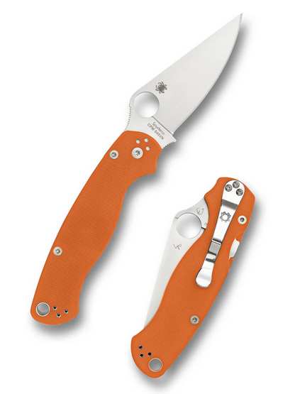 Ambidextrous Folding Tool - 3.42" Leaf CPM S30V Satin Blade G-10 Handle