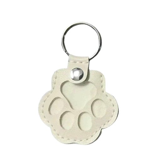 🐾 Always With You – Pet Paw Keepsake Keychain