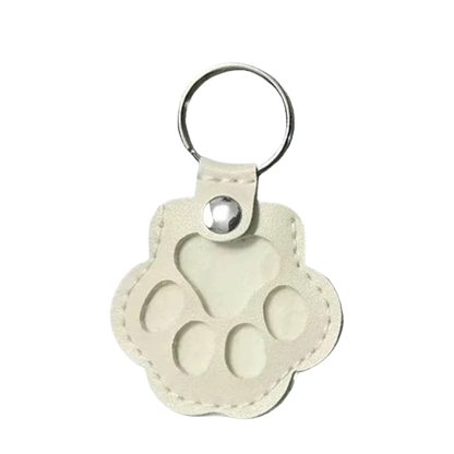 🐾 Always With You – Pet Paw Keepsake Keychain
