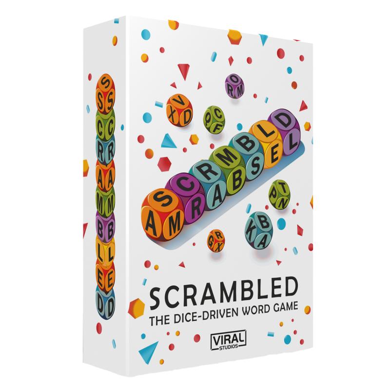 Scrambled Dice Word Game
