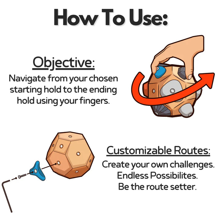 Handcrafted Boulder Block⛰️☀️