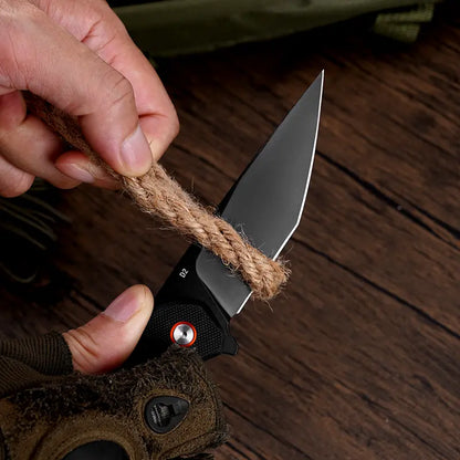 KLAKEN J147-VIREX-D2 Blade With G10 Handle EDC Pocket Tool