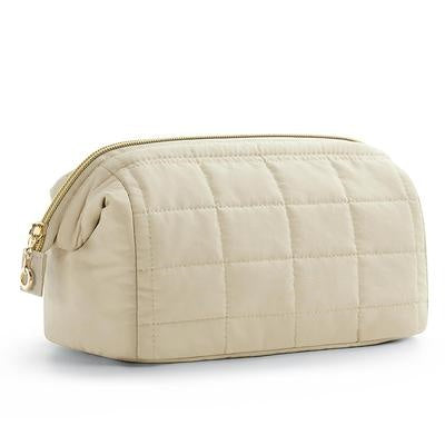 Puffy Padded Travel Cosmetic Organizer for Women