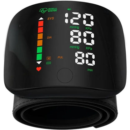 Wrist Blood Pressure Monitor Led Display