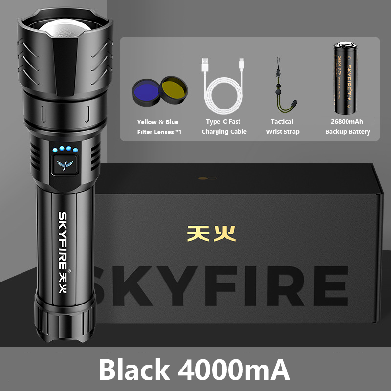 SKYFIRE LED Flashlight – Power Meets Precision
