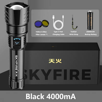 SKYFIRE LED Flashlight – Power Meets Precision
