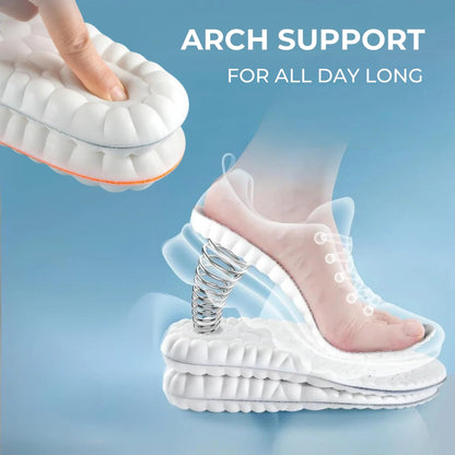 4D Massage Orthopaedic Foot Insole(2 Pairs)