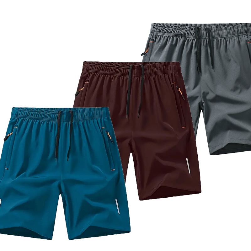 Performance Pack – Men’s Quick-Dry Training Shorts (3 PACK)